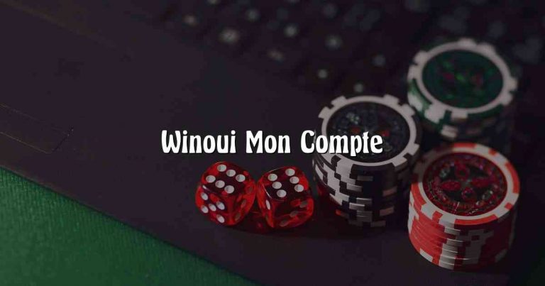 Winoui Mon Compte