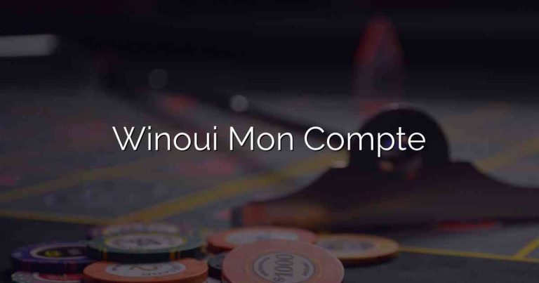 Winoui Mon Compte