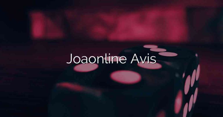 Joaonline Avis