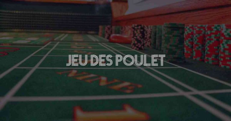 Jeu Des Poulet