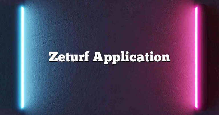 Zeturf Application