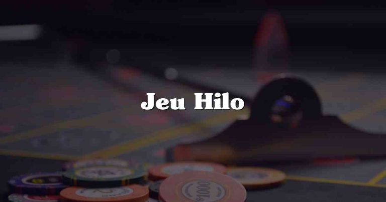 Jeu Hilo