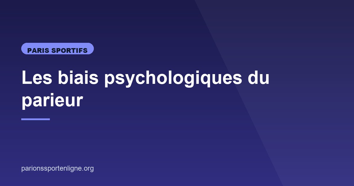 Illustration de l'article consacré à la psychologie du parieur