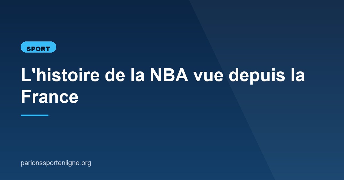 Illustration de l'article consacré à la NBA