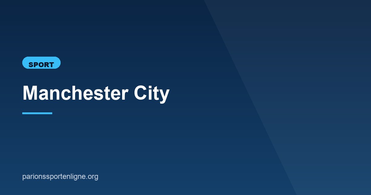 Illustration de l'article consacré à Manchester City