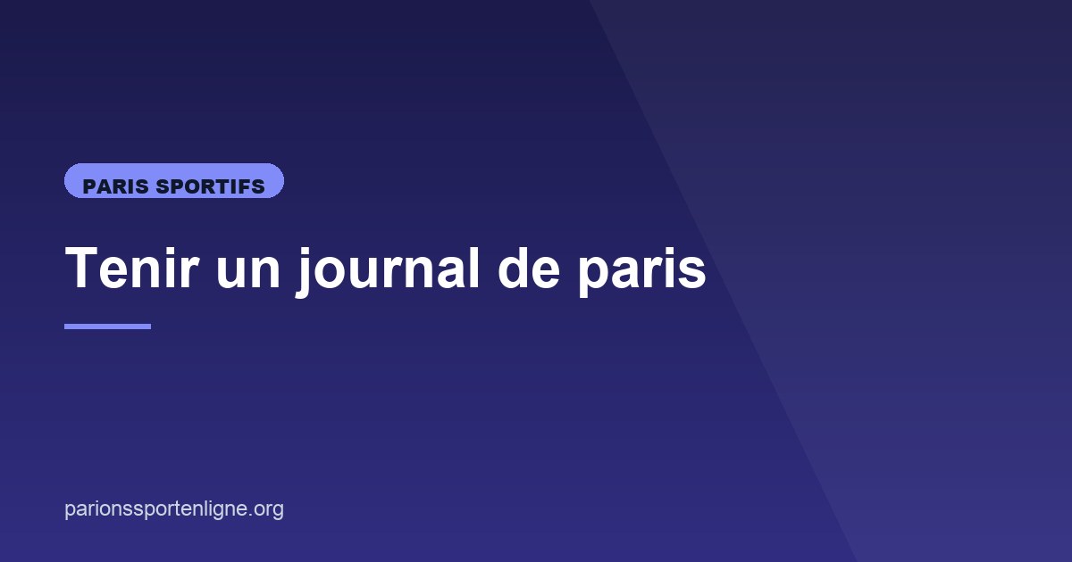 Illustration de l'article consacré au suivi des paris